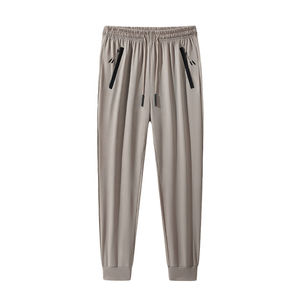 Pantalon Homme Léger, Séchage Rapide, Respirant, Taille Haute, Ample, Hiver Automne, Grande Taille, Épais, Décontracté, Séchage Rapide - Product Image 3