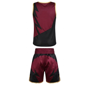 Nueva Llegada, Ropa de Artes Marciales en Oferta, Trajes de Boxeo para Hombre, Ropa de Entrenamiento Cómoda, Uniformes de Boxeo - Product Image 3