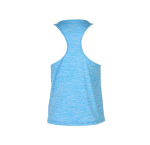 Camiseta sin mangas informal para mujer, hecha a medida, de algodón/poliéster de secado rápido, cuello redondo, para entrenamiento, precio mayorista - Product Image 4