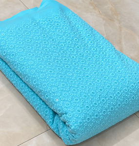 Tela de bordado SQ, tela de seda bordada, tela para abayas, material para caftanes, suministro de prendas de vestir, fabricación de prendas al por mayor, comercio de prendas. - Product Image 5