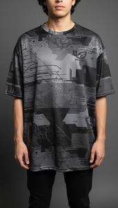 Camiseta Urbana Premium de Gran Tamaño con Sublimación para Hombre, Estilo Casual y Moderno - Product Image 6