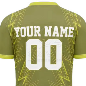 Camiseta Deportiva Personalizada, Transpirable, Ecológica, con Tejido que Absorbe la Humedad, Ligera, de Secado Rápido, Cuello en V, para Equipos - Product Image 6