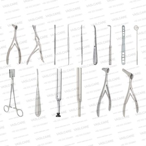 Juego de Instrumentos Quirúrgicos de Diagnóstico ENT, Otología, Rinología, Laringología, Septoplastia, Kit Médico para Oído, Nariz y Garganta de Vaslcare - Product Image 2