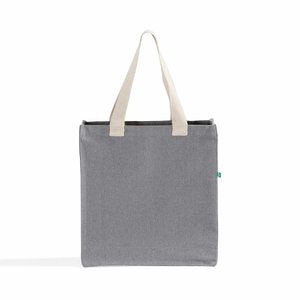Sac fourre-tout en toile teinte, forme seau, longues poignées, vierge, personnalisable avec logo, vente en gros, promotionnel, pour le marché et le shopping - Product Image 5