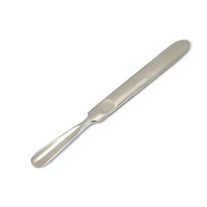 Herramienta Profesional para Manicura y Pedicura, Empujador y Removedor de Cutículas, Doble Punta, Cuchara para Uñas, Mango Plano, Acero Inoxidable, Reutilizable - Product Image 1