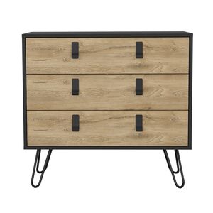 Commode de chambre Magness en couleur noir/macadamia - Product Image 2