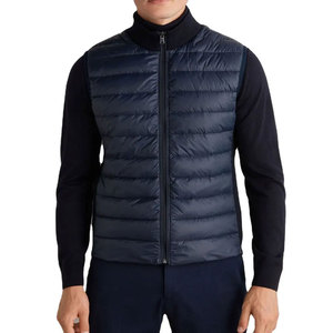 Chaleco Acolchado para Hombre, de Alta Calidad, con Logotipo Personalizado, Ligero, de Moda Invernal, Impermeable, de Secado Rápido, Más Vendido - Product Image 1