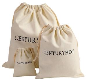 Bolsa de muselina natural Bolsa de muselina ecológica Bolsa de embalaje de alimentos de algodón - Product Image 6