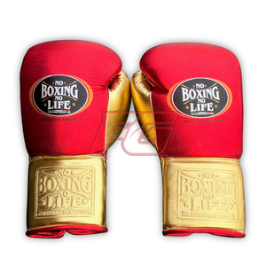 Custom No Boxing no Life Boxing <b>Gloves</b> Cowhide Leather Laced Boxing <b>Gloves</b> Training Sparring <b>Moisture</b> Wicking Quick Dry OEM Bulk - Product Image 6