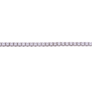 925 Sterling Silver Tennis <b>Bracelet</b> with Round CVD Diamond | Luxury Lab-Grown Diamond <b>Bracelet</b> for Women & <b>Men</b> | Fine Jewelry - Product Image 6