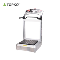 Plateforme vibrante TOPKO de haute qualité en acier, équipement de gym commercial et domestique, machine vibrante intelligente