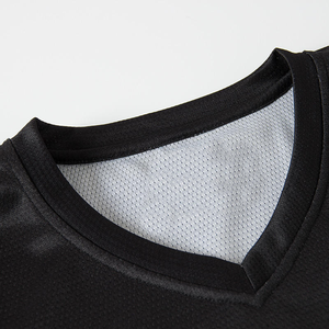 Maillot de hockey sur glace 100 % polyester personnalisé avec logo, dernier design, respirant, nom d'équipe brodé, service OEM, hiver - Product Image 3