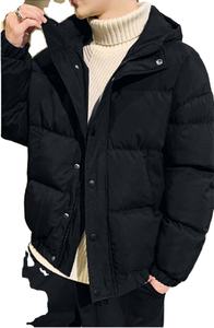 ATLANTIC Veste matelassée à capuche pour hommes pour l'hiver ODM/OEM avec tissu en polyester/nylon - Product Image 6