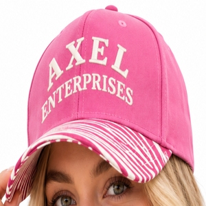 Gorra de Béisbol Unisex de Dos Tonos con Visera Curva, Cierre Trasero Ajustable, Informal, Transpirable, Impermeable, 100% Algodón - Product Image 4