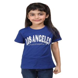 เสื้อยืดคอกลมสำหรับเด็กผู้หญิงผ้าฝ้าย100% ใหม่มาแรงวิธีการพิมพ์ที่แตกต่างกันและวัสดุในมือ - Product Image 3