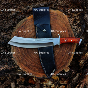 Couteau de chasse RAM BO IV style personnage de film, en acier au carbone, à pointe clip, manche en bois, lame non réglable de 17 pouces, objet de collection, DIY, OEM - Product Image 2