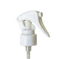 Mini pulvérisateur à gâchette personnalisé en plastique, buse de pulvérisation avec verrouillage anti-fuite, durable, rechargeable, pompe de pulvérisation de remplacement pour bouteilles de cosmétiques