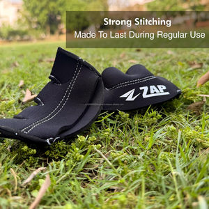 Gants de cricket ZAP Signature, design à demi-doigts, protection de la paume avec coussinets de qualité supérieure, adhérence solide, légers et respirants - Product Image 4