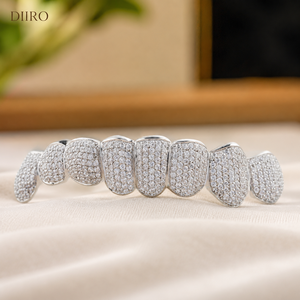 Parrilla Dental de Diamantes Moissanite de Alta Calidad, Joyería Dental Personalizada con Piedras VVS1 para Hombres y Mujeres Disponible - Product Image 5