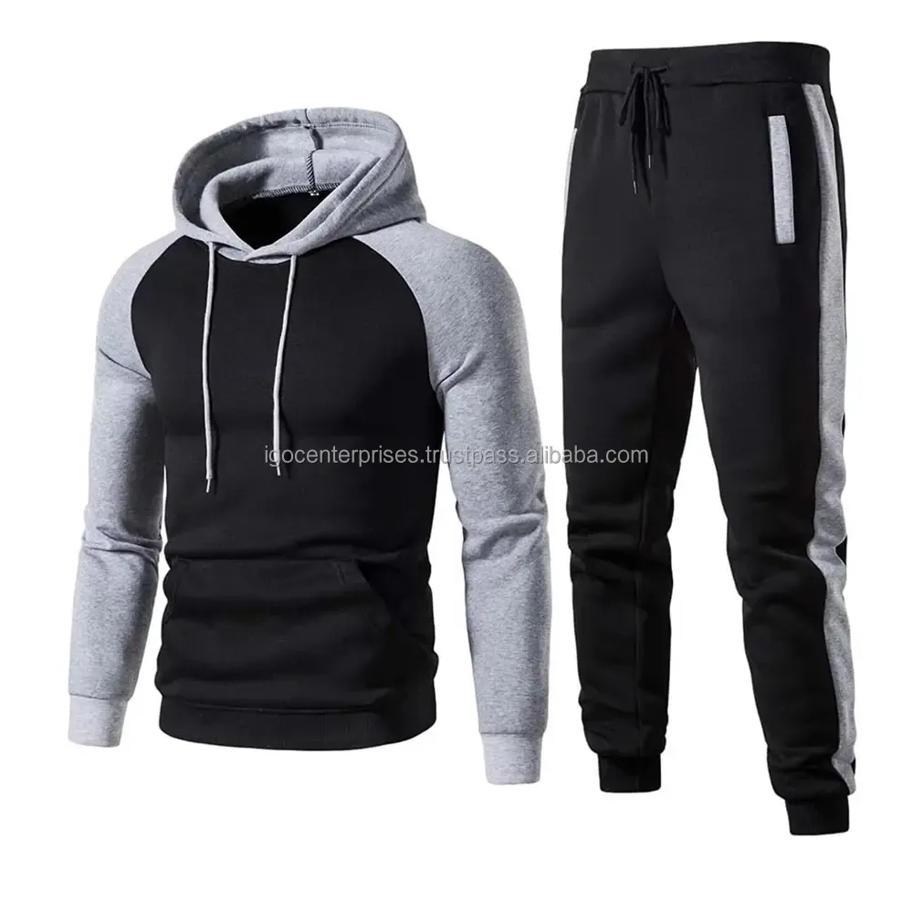 Abbigliamento sportivo personalizzato da uomo produttore di tuta da Jogging OEM tute da Jogging da uomo all'ingrosso di alta qualità tute con cerniera da uomo