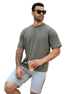 เสื้อยืดคอกลมโอเวอร์ไซส์ผู้ชาย ดีไซน์ใหม่ คุณภาพสูง แห้งเร็ว - Product Image 6