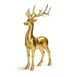 Sculpture de renne en fer de qualité supérieure, décoration de table de Noël pour les intérieurs modernes - Product Image 2