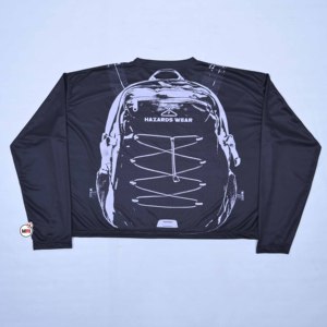 Sweat-shirt pour homme de qualité supérieure, style streetwear, col rond, surdimensionné, 100% coton, design à franges personnalisable, séchage rapide - Product Image 6