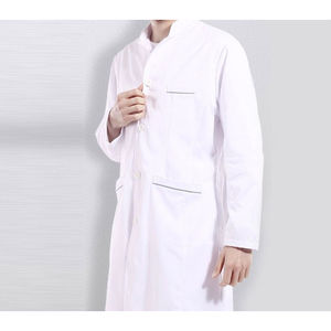 Bata de Laboratorio Médica Transpirable Unisex, Talla Grande, Uniforme de Hospital Ligero, Detección de Agujas, Material de Alta Calidad, Personalizable - Product Image 3