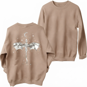 เสื้อสเวตเชิ้ตผู้หญิง DROGEN EXPORTS สีน้ำตาลอ่อน คอกลม แขนทรงกระบอก ผ้ากำมะหยี่ สไตล์ลำลอง สตรีทแวร์ สำหรับฤดูหนาว ระบายอากาศได้ดี ผลิตจากไนลอน/คอตตอน - Product Image 1