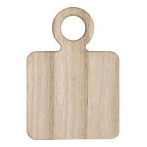Belle planche à fromage en bois avec poignée en métal Home Bar Bamboo Wood couper les légumes et couper le fromage pour la cuisine - Product Image 1