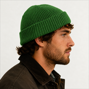 Gorro de Invierno Personalizado OEM, Gorro de Punto Acanalado, Gorro Elástico Suave - Product Image 4