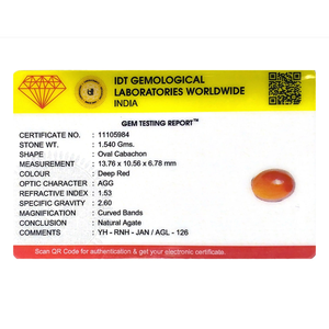 Natural White Opal Cabochon 10-12mm Oval Gemstone for Jewelry Making IGI Certified - Product Image 4