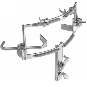 เครื่องมือผ่าตัดช่องปาก Dingman พร้อมแผ่นปิดลิ้น ทำจากเหล็กกล้าไร้สนิมที่ทนทาน สำหรับการยืดช่องปากและหลังคอให้เป็นทางการอย่างมีประสิทธิภาพ - Product Image 3