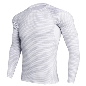 2026 New Surfing Shirt Rush Guard Long Sleeve <b>Swimming</b> Shirts Surf <b>Clothing</b> UPF 50 Rash Guard Men OEM Service Spandex/Polyester - Product Image 2