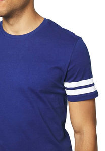 เสื้อยืดคอกลมทรงหลวมสไตล์ดรอปโชว์เดอร์ ผ้าฝ้าย 100% น้ำหนัก 230 กรัม สำหรับผู้ชาย ฤดูใบไม้ผลิ/ฤดูร้อน รุ่นพื้นฐาน ไซส์ใหญ่ - Product Image 3