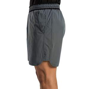 Shorts de sport gris respirants pour hommes – Tenue de course athlétique et d'entraînement – Vêtements de fitness tendance 2026 - Product Image 4