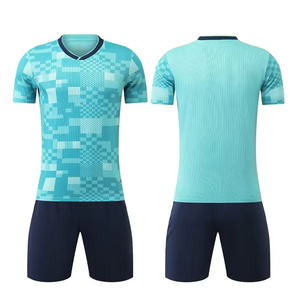 Maillot de football de club de la nouvelle saison 24-25 de qualité supérieure, 100% polyester, uniforme de football pour hommes et enfants - Product Image 1