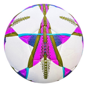 Professional Size 5 <b>Leather</b> Soccer Ball-Customized Durable Lightweight <b>Football</b> - Product Image 6