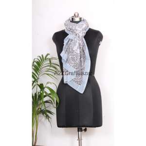 100% Cotton Skin-Friendly Breathable <b>Warming</b> Soft Solid Color Floral Digital Handmade Women's Pareo Sarongs Hijab Beachwear - Product Image 1