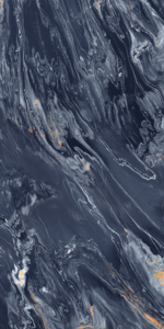 Azulejos de pared de porcelana mate contemporáneos con textura de imitación de piedra en negro y verde azulado para baño. - Product Image 4