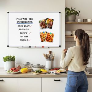 Magnetic Dry Erase Board 40" <b>X</b> <b>30</b>" Aluminum <b>Frame</b> Whiteboard for Home School Office - Product Image 3