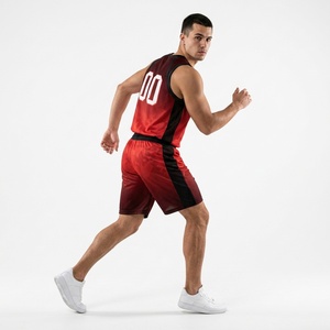 Conjunto de Uniforme de Baloncesto Personalizado para Hombre, Malla Transpirable, Sublimación, Reversible, Camiseta de Baloncesto, Pantalones Cortos Deportivos, Venta al Por Mayor, Impresión - Product Image 4