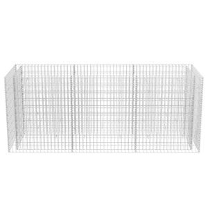 เตียงยกเหล็ก gabion 106.3 "x 35.4" x 39.4 "สำหรับดอกไม้และพืช - Product Image 4