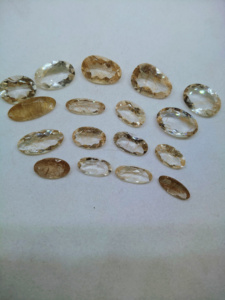100% ทองแดงธรรมชาติพลอยควอตซ์พลอยรูปร่างผสมพลอยตัดยอดเยี่ยมสำหรับทำเครื่องประดับอัญมณีสอบเทียบเหลี่ยมเพชรพลอย - Product Image 3