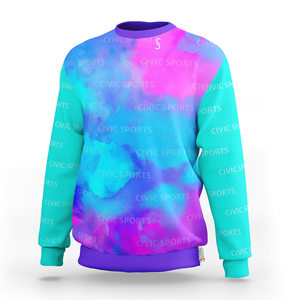 Sweat-shirts pour hommes en gros, personnalisés, manches longues, style fantaisie entièrement conçu, en polyester tricoté, impression par sublimation - Product Image 5