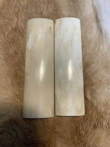 Matériau de manche de couteau en os naturel véritable de qualité supérieure pour la production de manches de couteaux d'extérieur faits à la main et personnalisés - Product Image 6