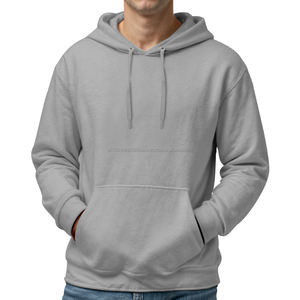 Sudadera con Capucha Extra Grande para Hombre, Felpa de Algodón Grueso, Ropa Urbana Informal, Suministro OEM, Impresión Personalizada al por Mayor - Product Image 4