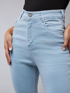 กางเกงยีนส์ทรงโมเดิร์นสำหรับผู้หญิง ทรงเอวต่ำ ใส่สบาย ทรงสลิม - Product Image 6