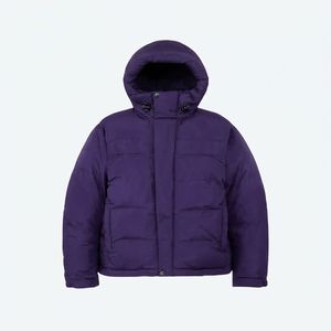 Chaqueta de plumón para hombre con logotipo personalizado, etiqueta personalizada, chaqueta de plumón con capucha para hombre, fabricante de chaquetas de plumón informales. - Product Image 1