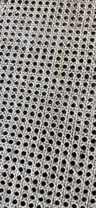 Rouleau de tressage en rotin tissé à la main, matériau en cane naturelle, motif hexagonal pour meubles et décoration - Product Image 3